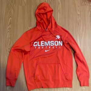 Nike Clemson Football Orange Hoodie